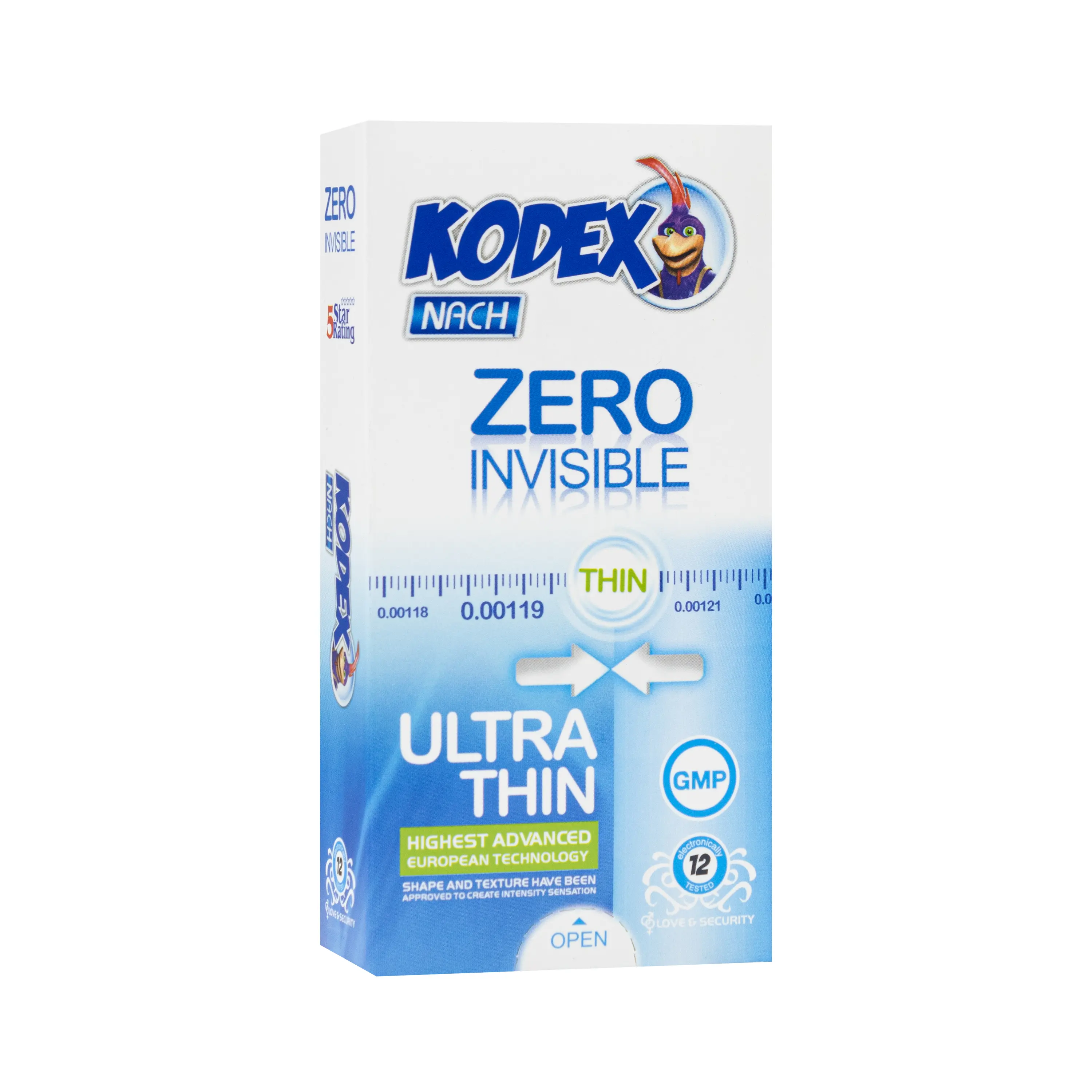 کاندوم Zero Invisible 12 pcs ناچ کدکس